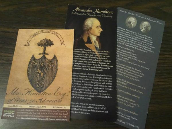 On Exhibition – “Alexander Hamilton: Indispensable Founder and Visionary”