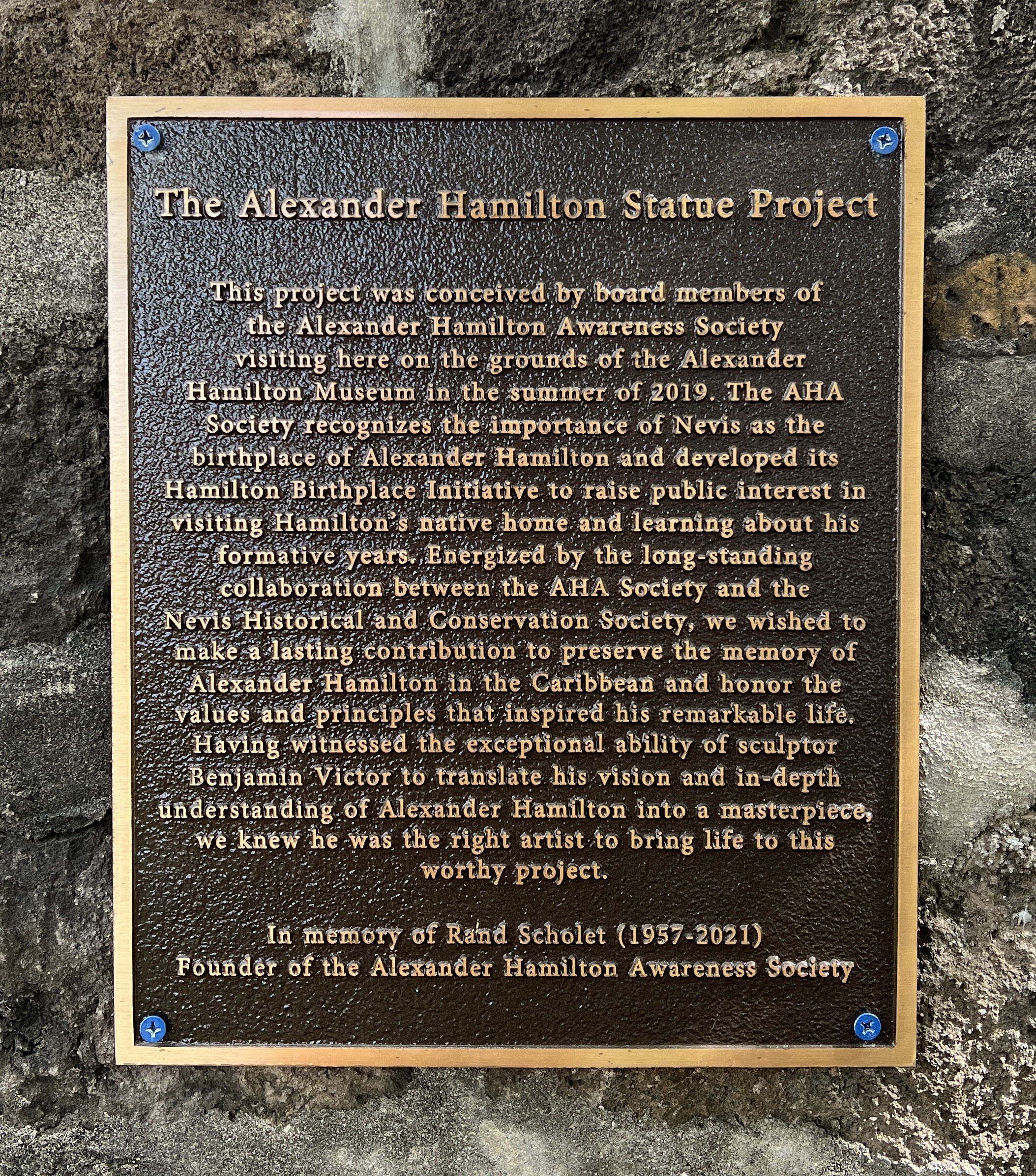 The Alexander Hamilton Statue Project